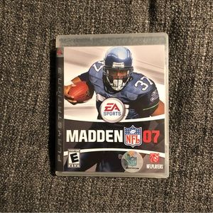 Madden NFL 07 Playstation 3‎ Game PS3 Complete